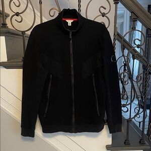 Calvin Klein Men's Black Zip-Up Lightweight Jacket Size Small